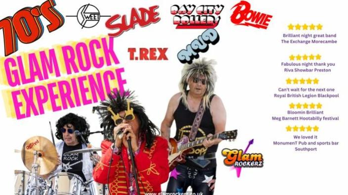 Glam Rock at the Motorsport Lounge