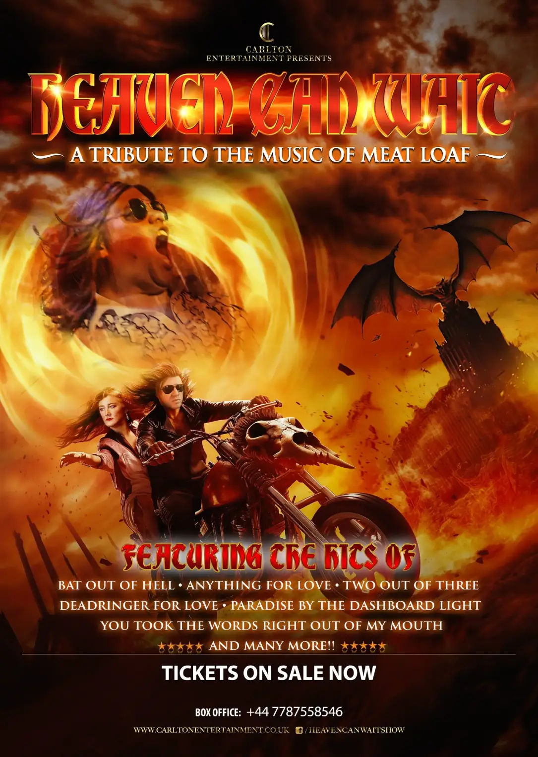 Heaven Can Wait – A Tribute to the Music of Meat Loaf